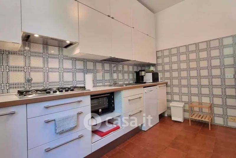 Köök - Terrace Flat with Sea View in Trieste