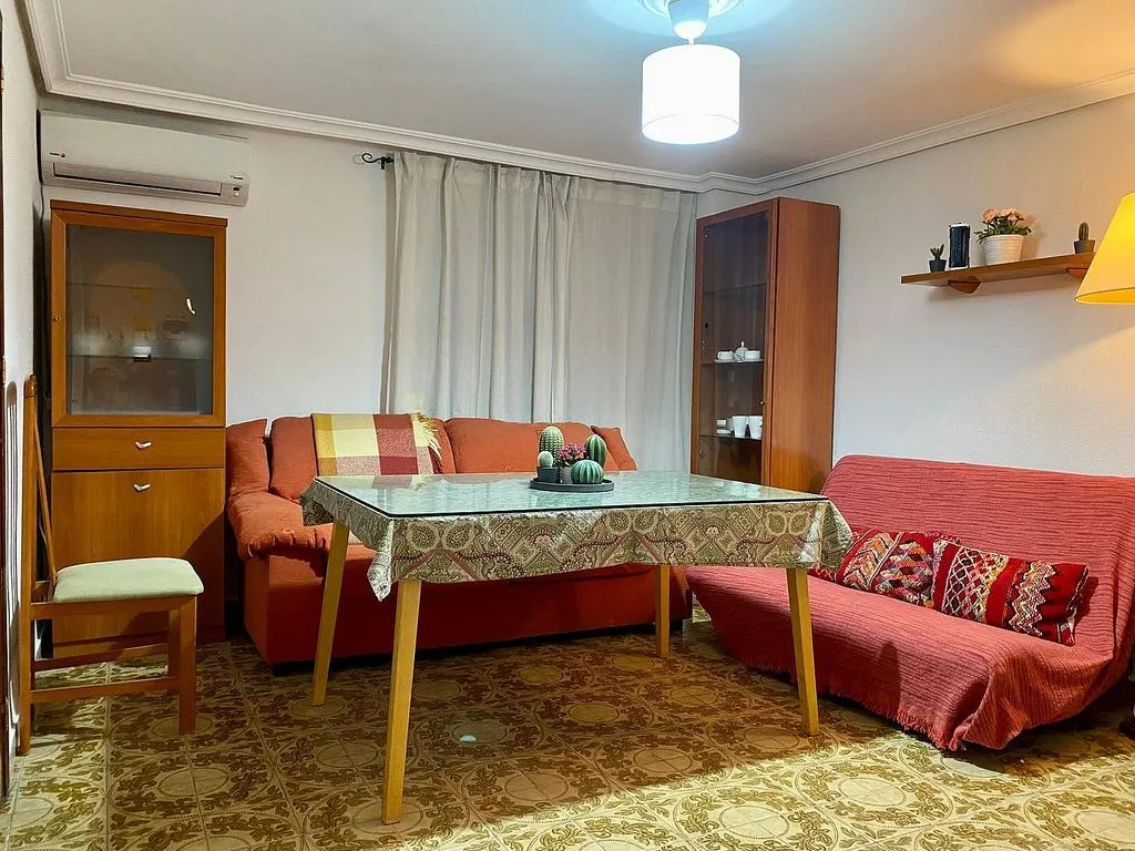 Séjour - Furnished Flat with Air Conditioning in El Plantinar