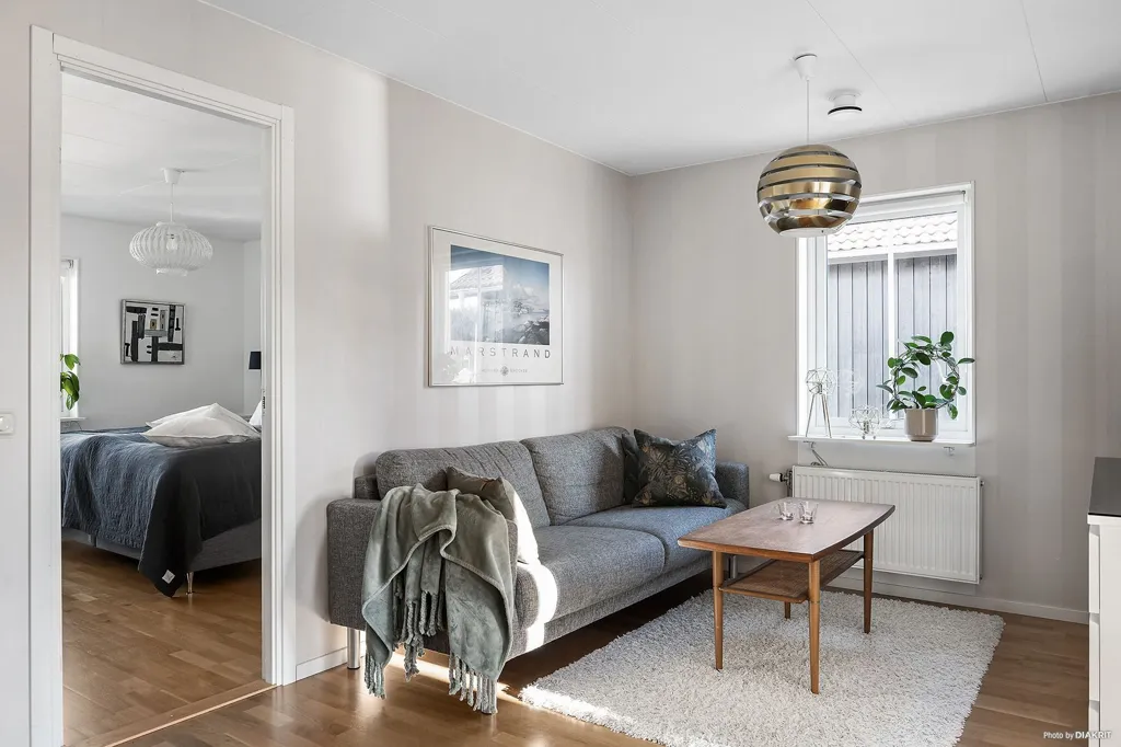 Living Room - Two-Storey Villa with Garden in Ullstorp