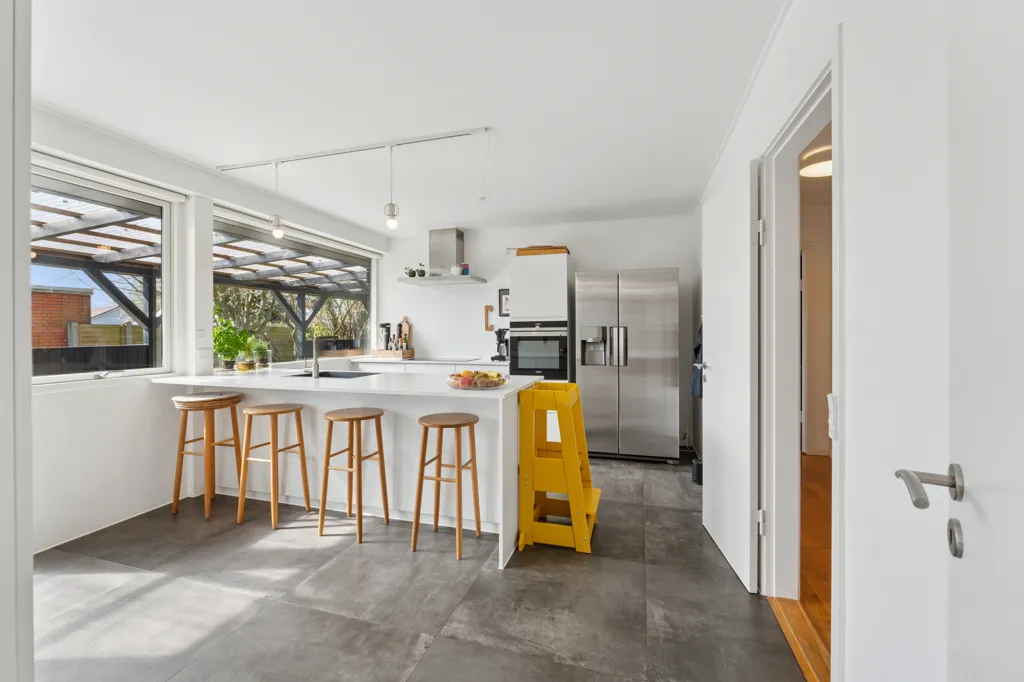 Cuisine - Renovated Villa with Terrace in Sunds