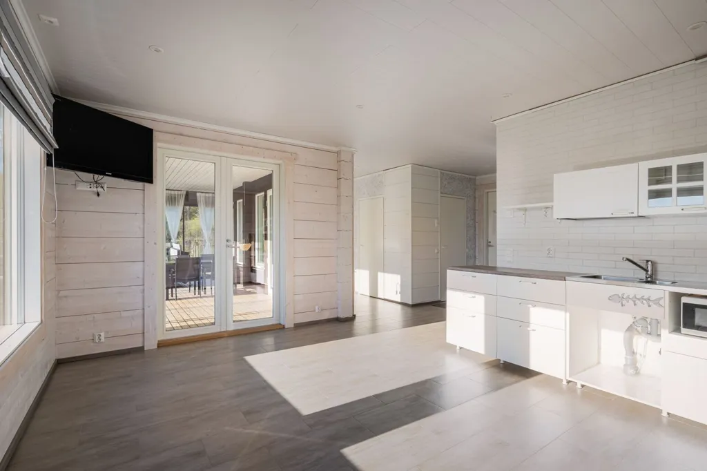 Kitchen - Cottage with Sauna in Ridasjärvi