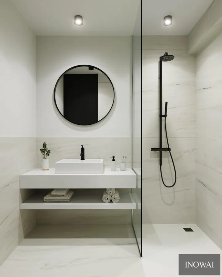 Salles de bain - Demeure Historique Réhabilitée au Cœur de Luxembourg