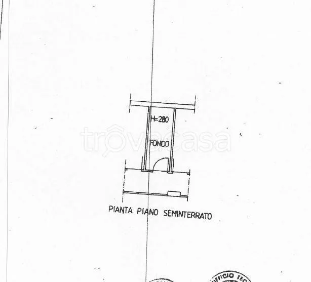Plan - Ground Floor Apartment with Private Garden in Perugia