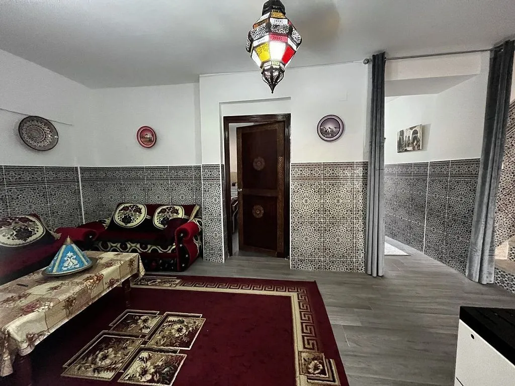 Séjour - Three-Bedroom House in Olvera