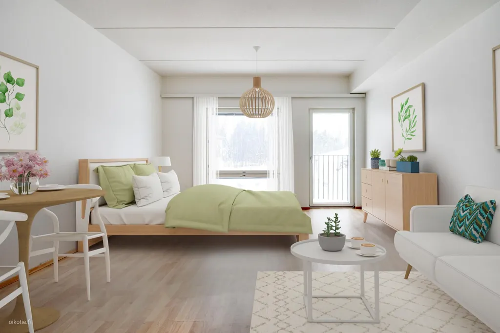 Camere da letto - Studio Home with Garden in Kauklahti, Espoo