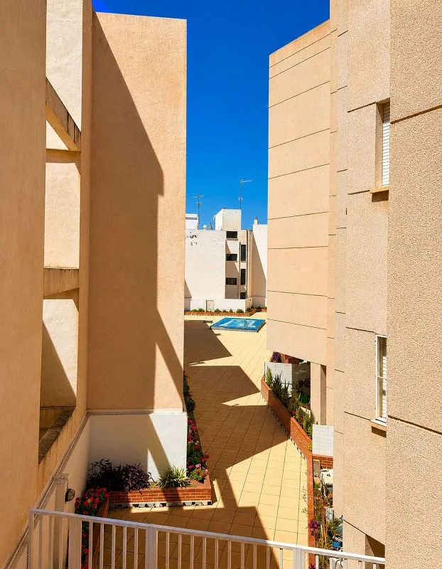 Garden - Studio with Terrace and Pool on Avenida Habaneras