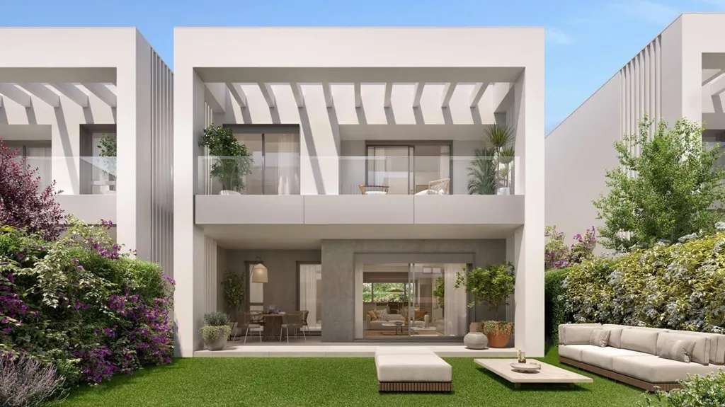 Jardin - Modern Townhouse with Pool in Marbella
