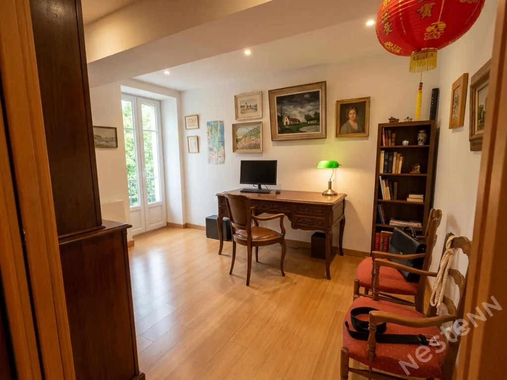 Bureau - Maison de Charme avec Vue sur la Saône à Tournus