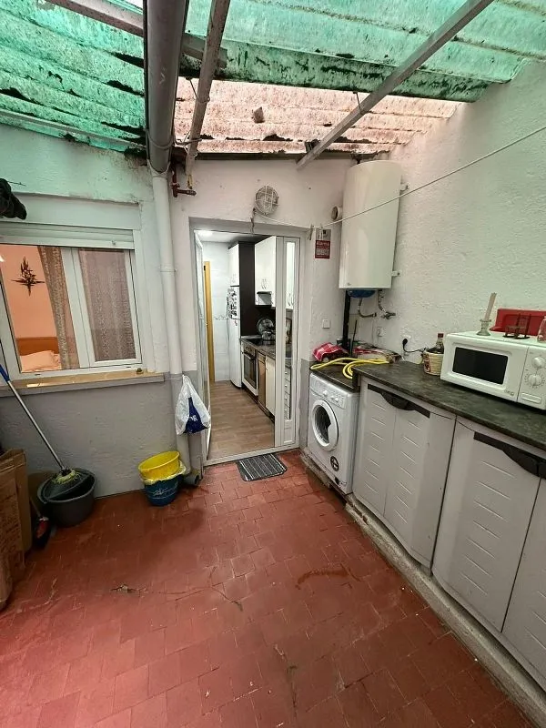 Köök - Modernised Flat with Patio in San Isidro