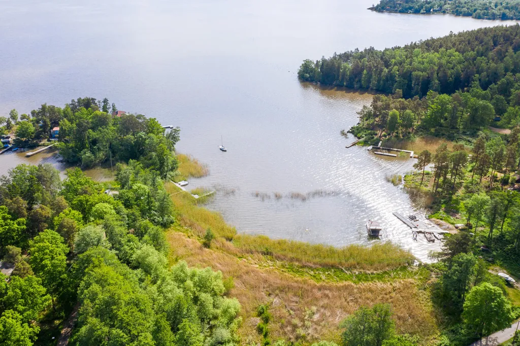 Vista aerea - Charming Cottage with Forest Glade in Ängsholmen