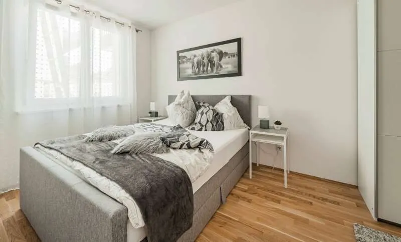 Camere da letto - Modern Apartment with Terrace in 10th District