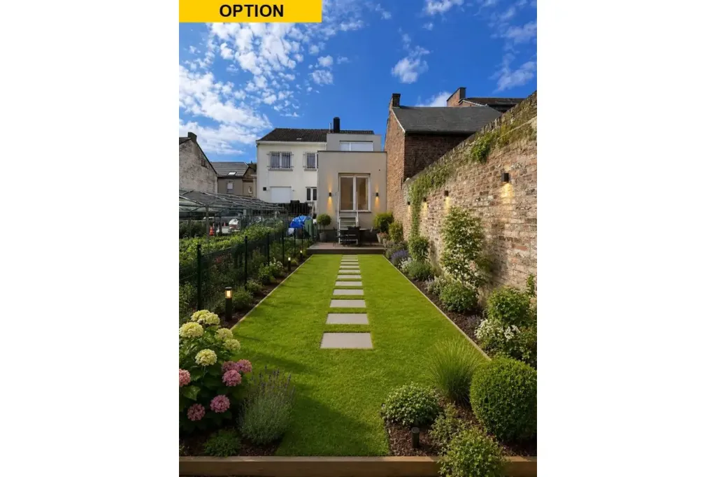 Aed - Mixed-Use Building with Garden in Orp-Jauche