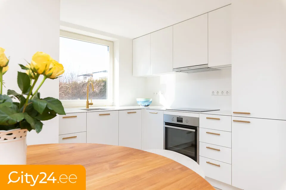 Kitchen - Apartment with Sauna in Haabneeme