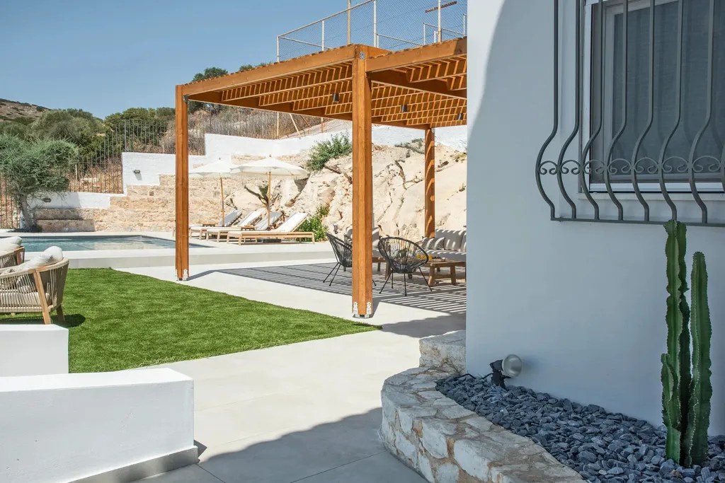 Piscine - Villa with Sea View in Daskaleio, Attica