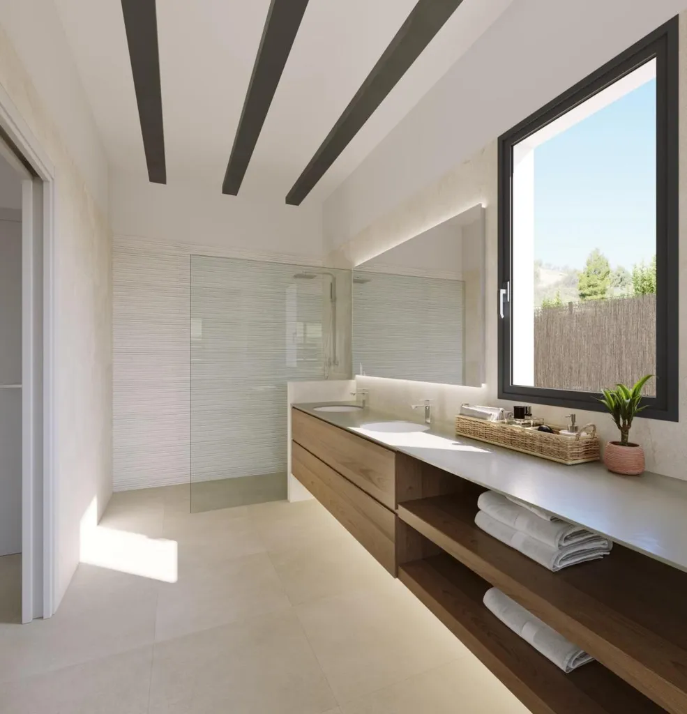Bathrooms - New Build Villa with Mountain Views in Penáguila