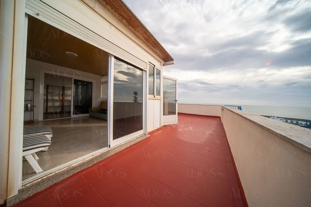 Terrace - Duplex Penthouse with Sea Views in Roquetas de Mar