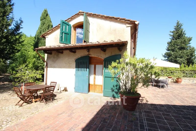 Terrace - Rustic Agriturismo with Pool in Montespertoli