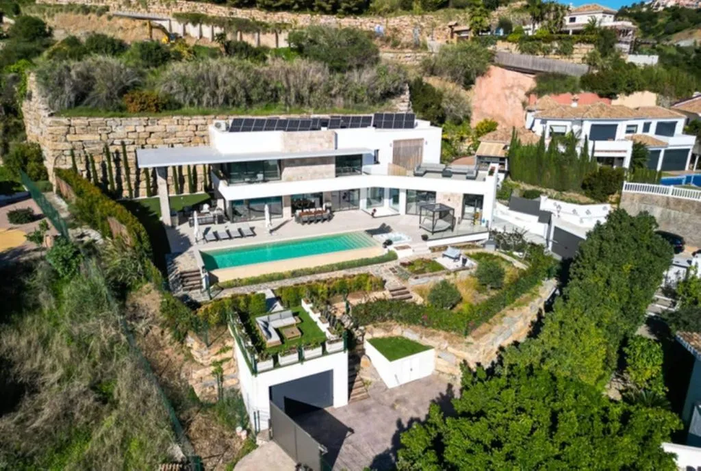 Vista aerea - Luxury Villa with Pool in Benahavís
