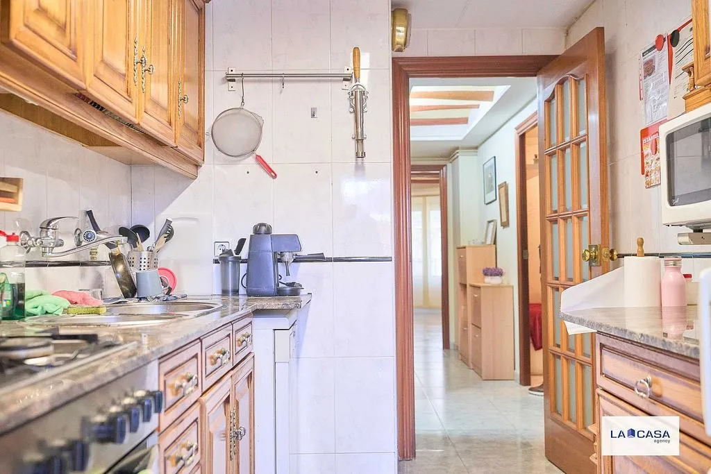 Cuisine - Apartment with Terrace in Creu Coberta