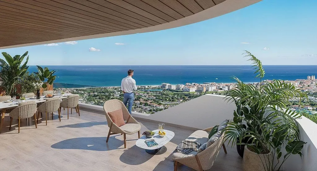 Terrace - New Flat with Pool in Gandía Marina