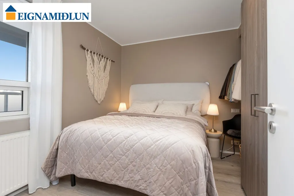 Camere da letto - Two-Bedroom Apartment with Customised Features in Reykjavik