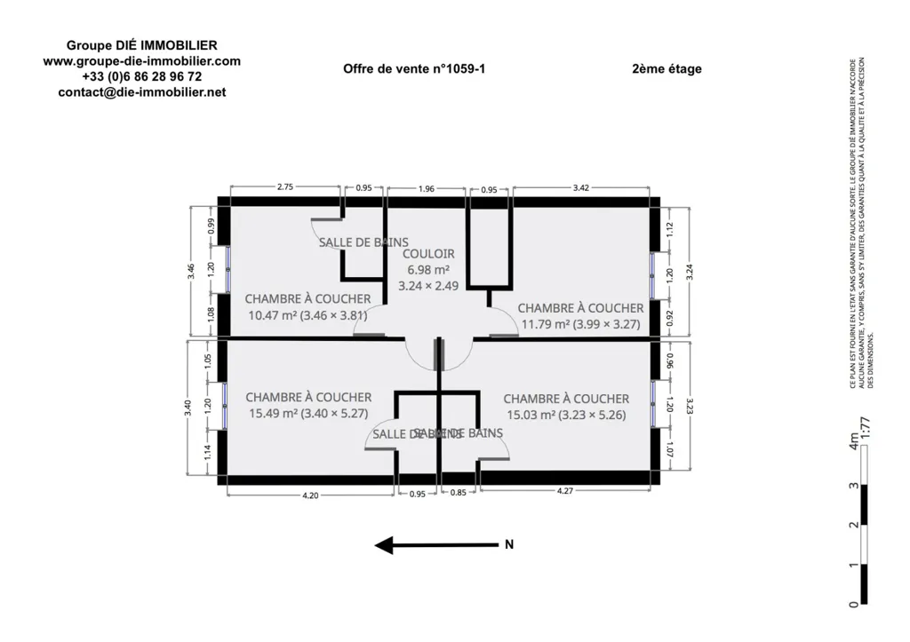 Plan - Ensemble Immobilier avec Façade Rénovée à Arcachon