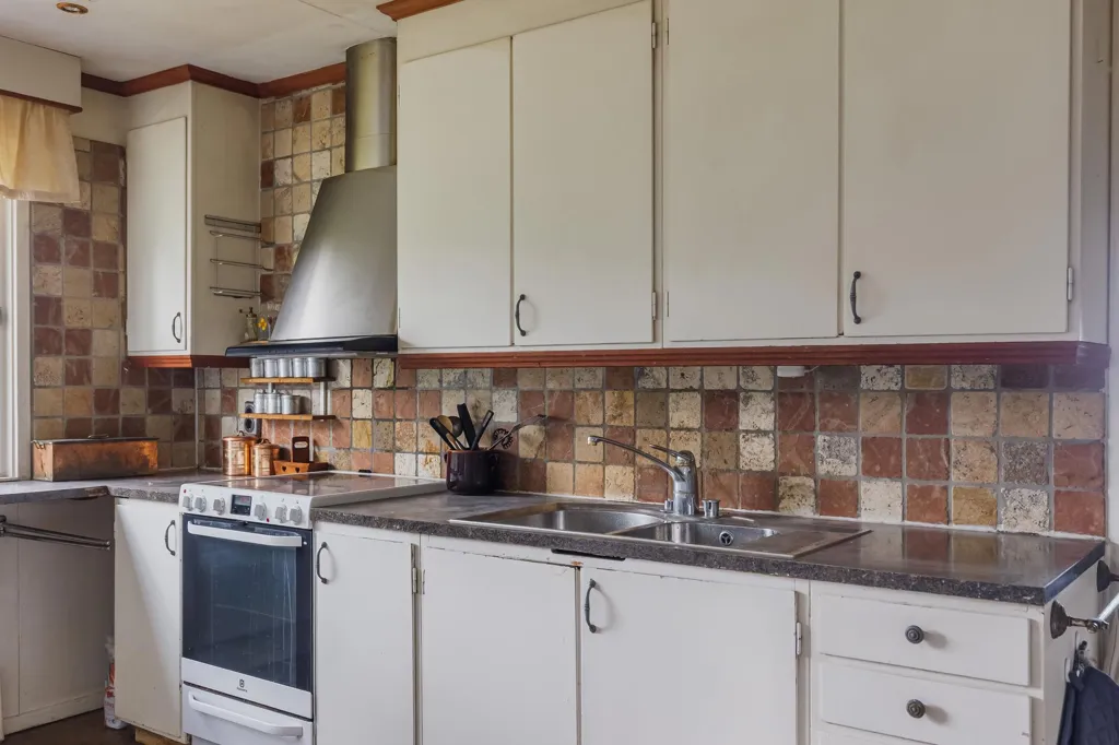 Köök - Charming Seafront Property in Stenskär