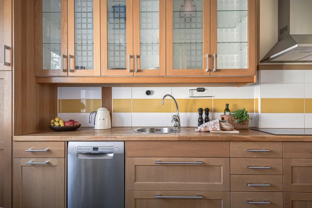 Cuisine - Renovated Apartment with Balcony in Gothenburg
