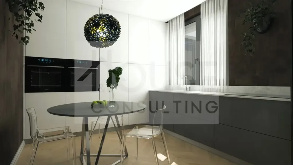 Cuisine - Apartment with Large Terrace in Biassono