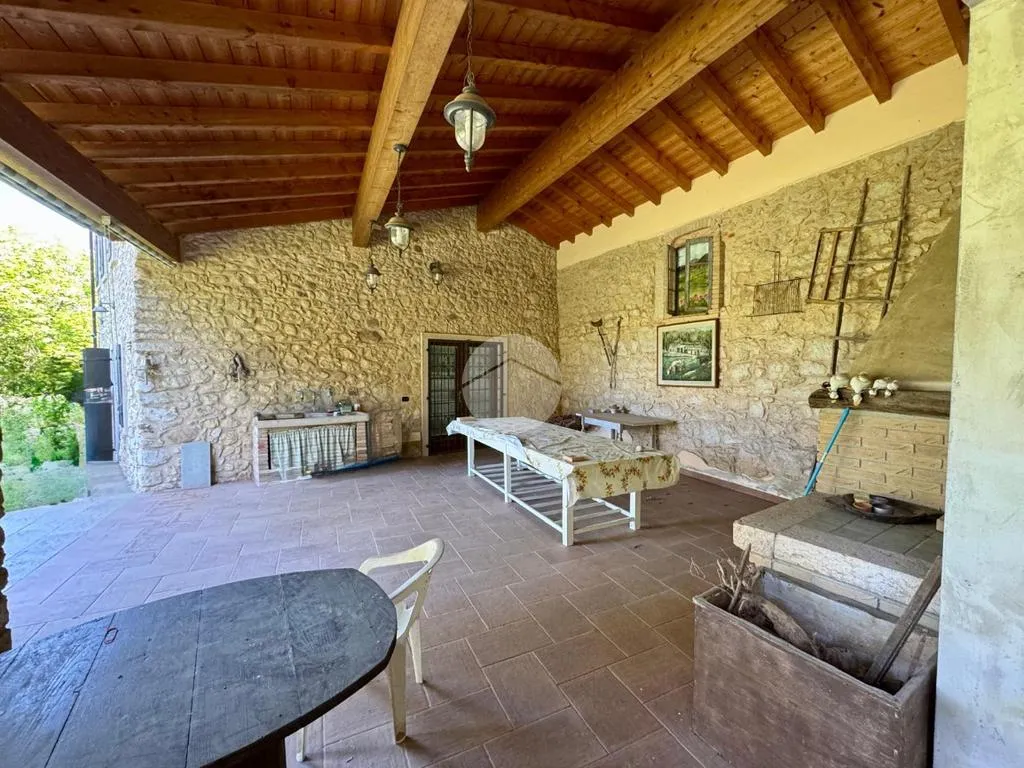 Terrasse - Stone Cottage with Private Garden in Caprino Veronese