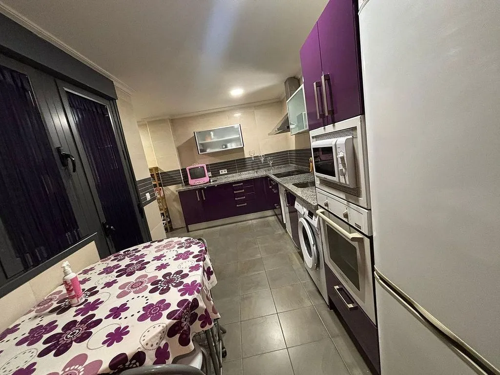 Köök - Furnished Flat with Parking in Castelanos de Moriscos