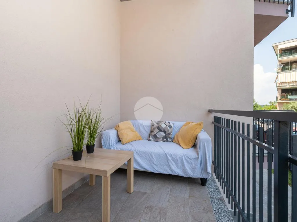 Balcony - Modernised 3-Bedroom Apartment in Druento