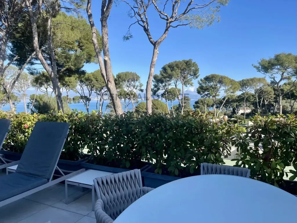Terrace - 1950s Villa with Sea View in Cap d'Antibes