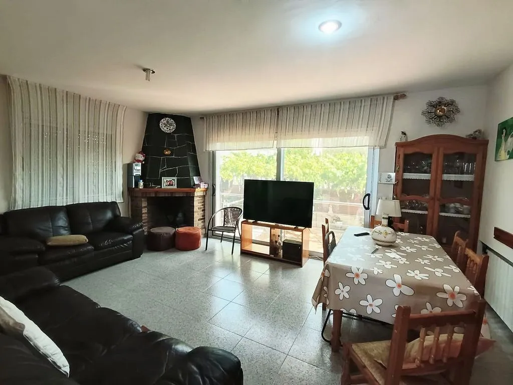 Séjour - Chalet with Pool and Terrace in Piera