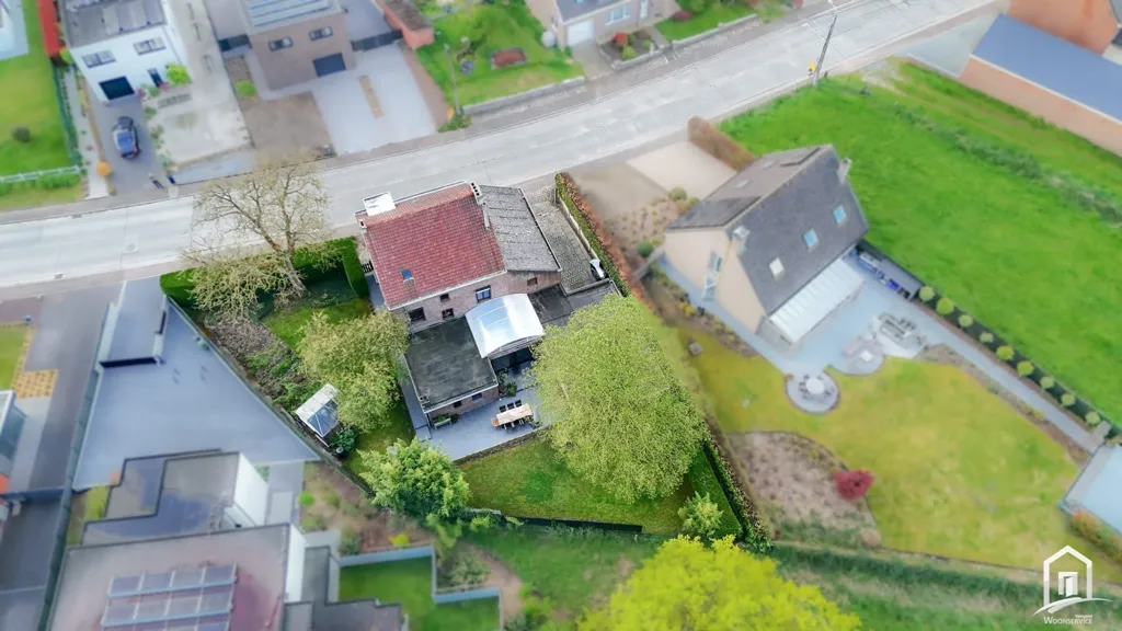 Õhuvaade - Spacious House with Garden in Goeferdinge