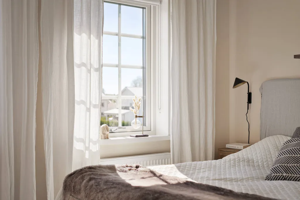 Bedrooms - Modern Bungalow with Garden in Säljan