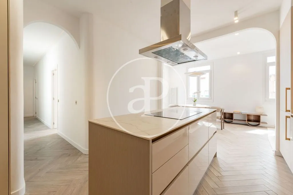 Köök - Outdoor Penthouse in Ponzano, Chamberí
