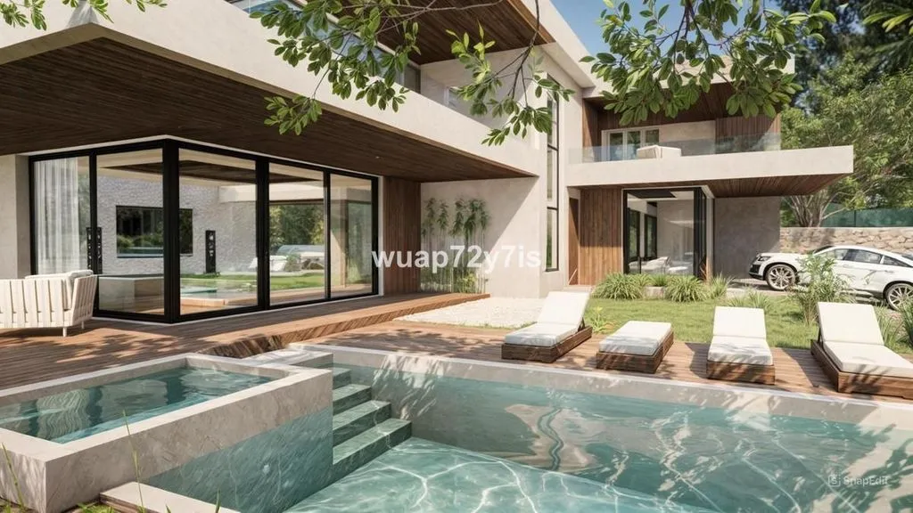 Piscina - Luxury Villa with Pool in Estepona