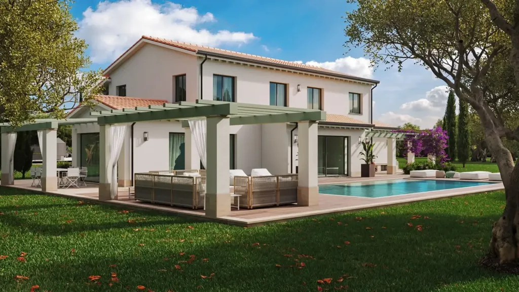 Unfinished Villa with Large Plot in Forte Dei Marmi