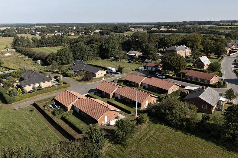 Õhuvaade - Two-Bedroom Flat in Viborg