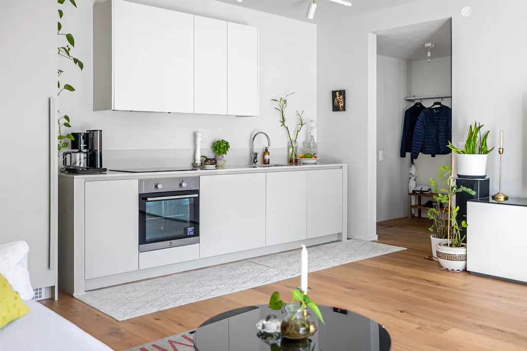 Cuisine - Three-bedroom Apartment with West View in Nynäshamn