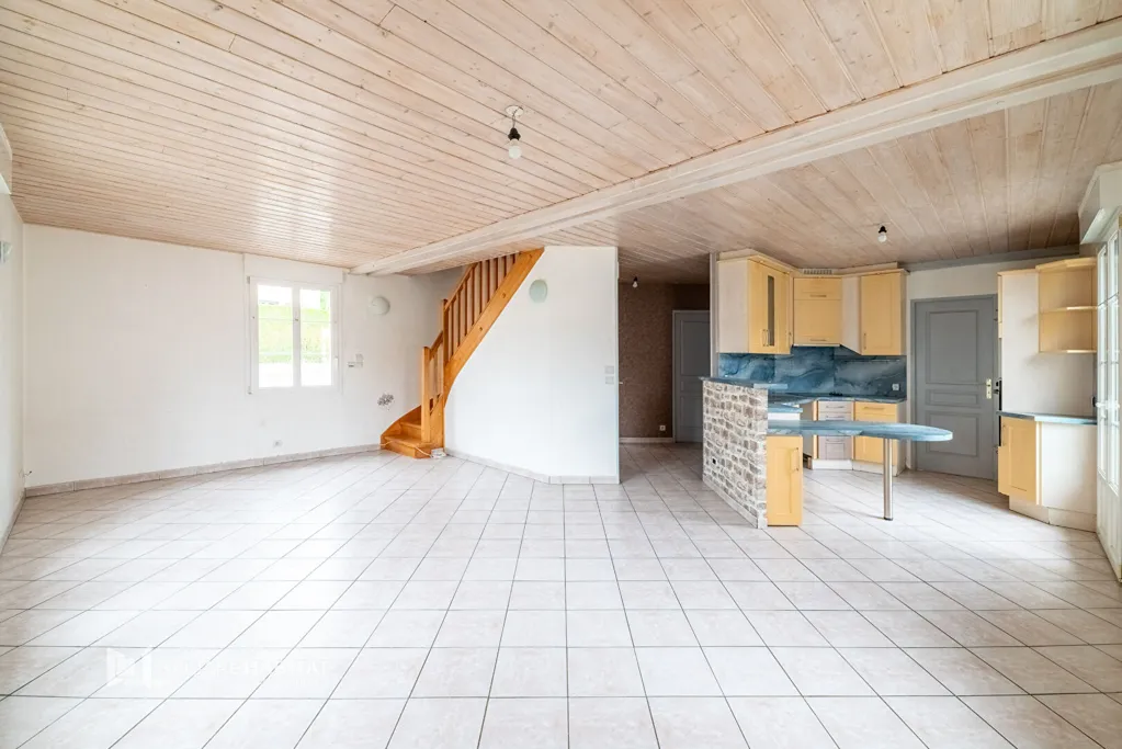 Séjour - Maison avec Terrasse à Ouhan