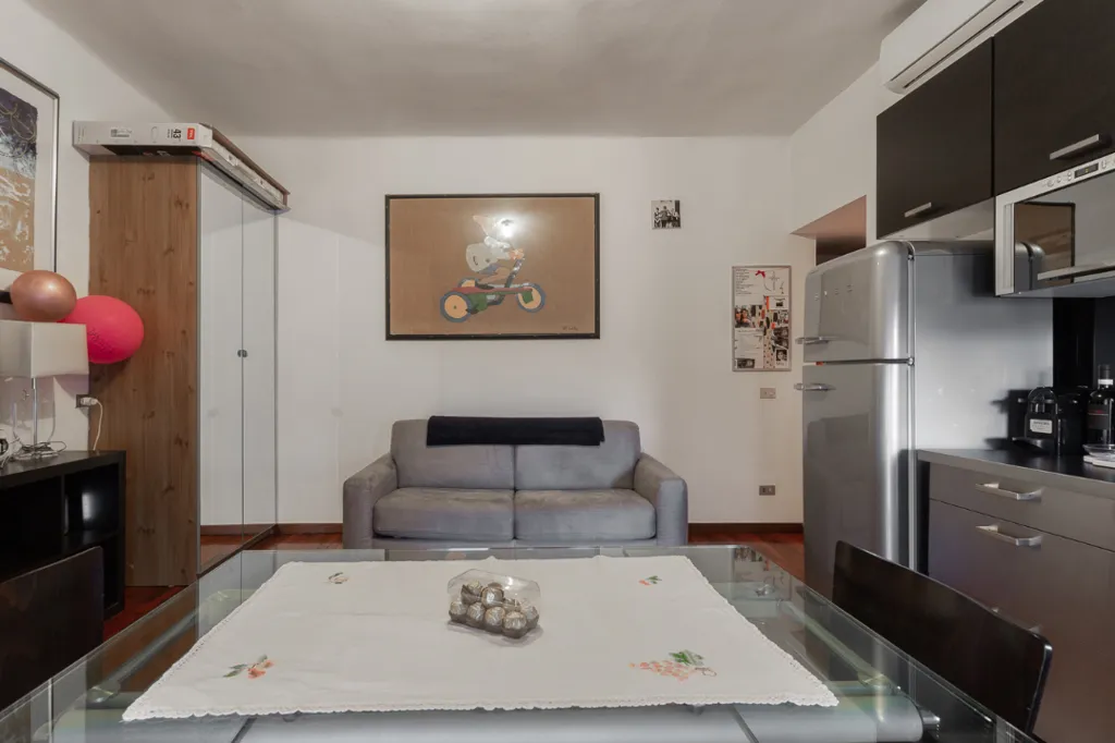 Köök - Armed Studio with East View in Milan