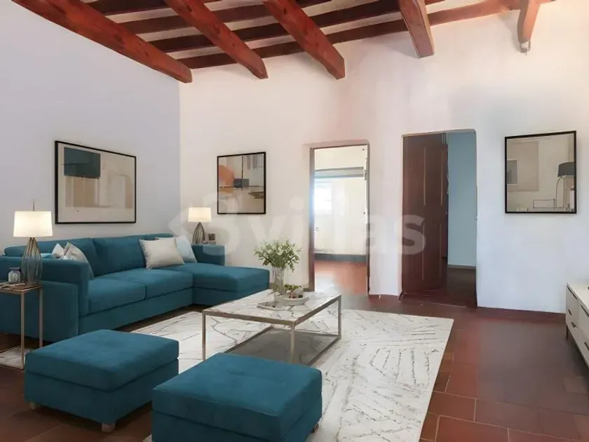 Séjour - Rustic Chalet with Pool in Alaior