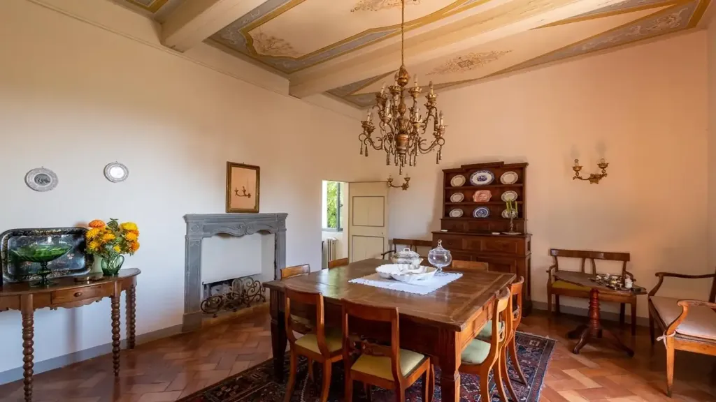 Salle à manger - Historic Villa with Limonaia in Fucecchio