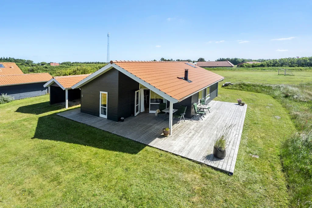 Vue aérienne - Modern Summerhouse with Sea View in Ulfborg