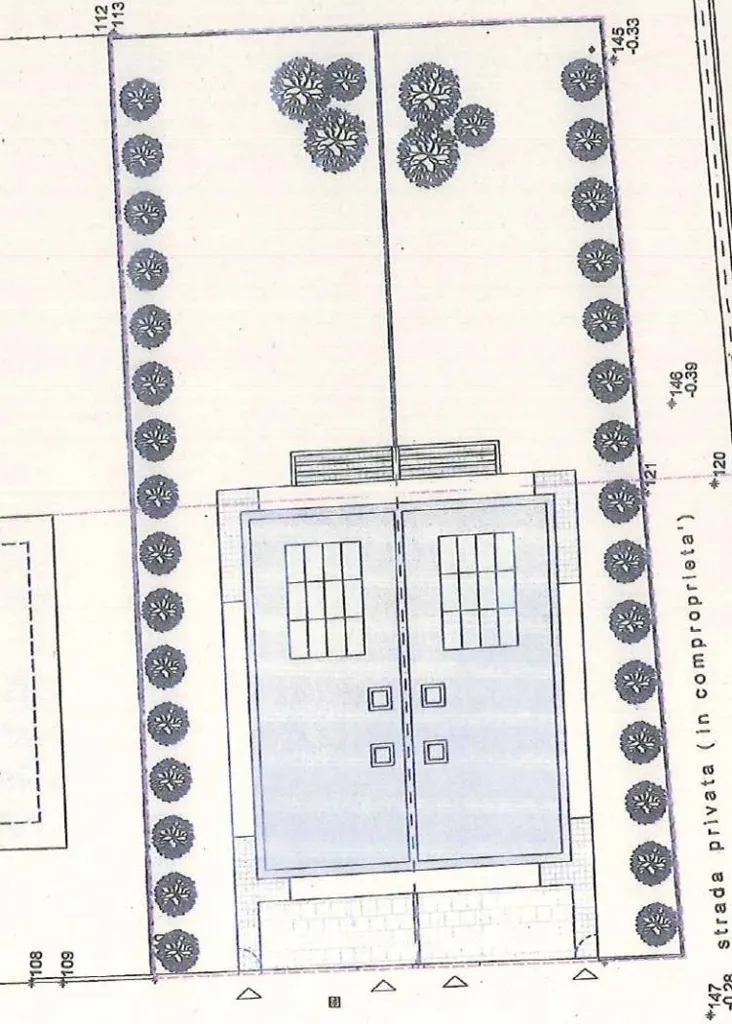 Floor Plan - New Bifamily Villa with Solar Panels in Roncade
