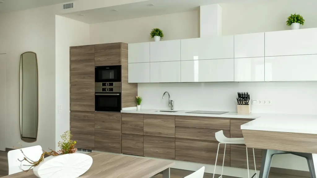 Cuisine - Modern Villa with South-Facing Terrace in Brugine