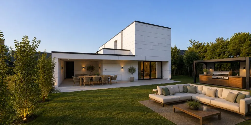 Aed - Modern Villa with South-Facing Garden in Middelkerke