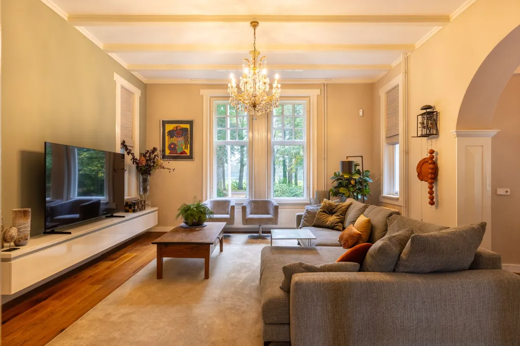 Séjour - Historic Villa with Garden in Almen